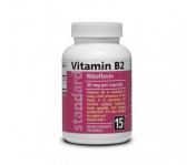 Vitamín B2 - Riboflavín - 20 mg - 100 kapsúl